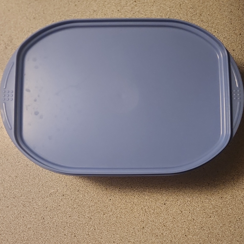 Stackable Blue and White Food Storage Containers - Picture 2 of 5